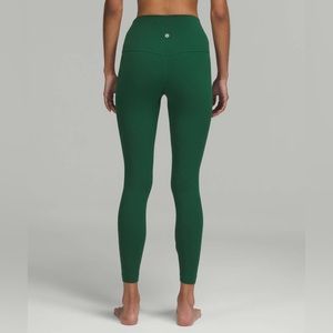 Lululemon Everglade Green 28” align leggings